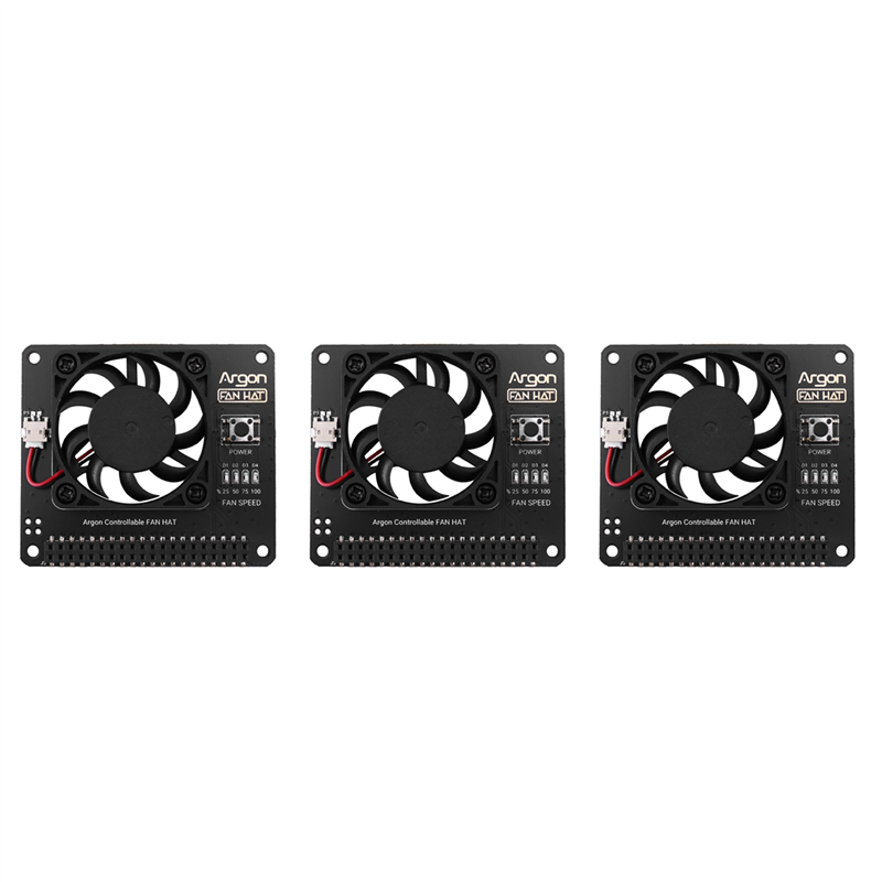 New-3X Argon Fan HAT For Raspb - Raspberry Pi 4 ulasan dan harga