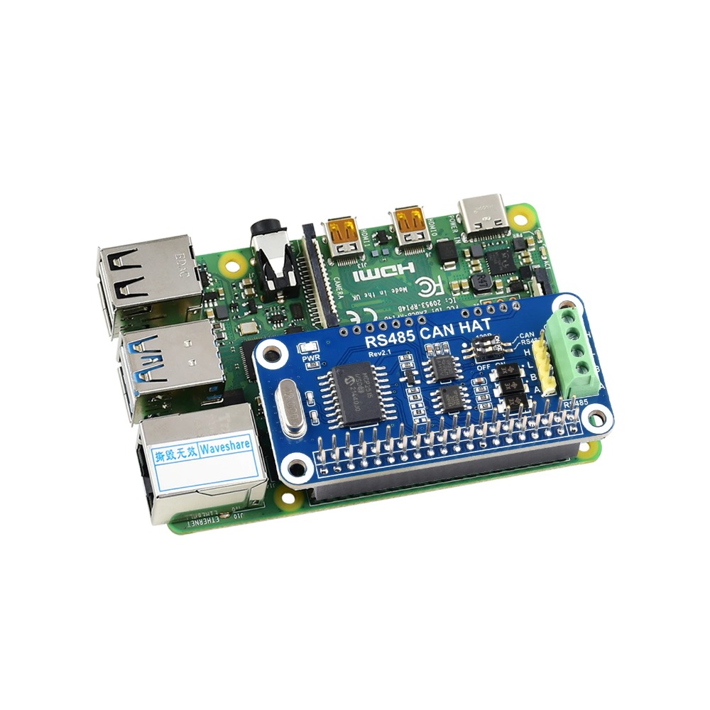 Waveshare RS485 CAN HAT For fo - Pi Zero ulasan dan harga