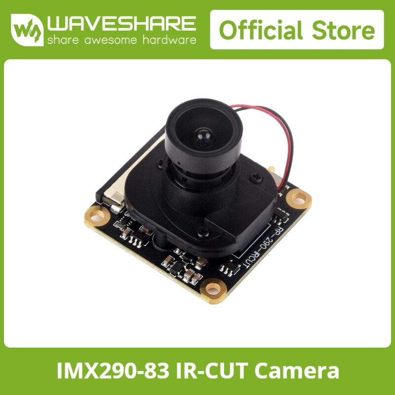 Waveshare IMX290-83 IR-CUT Cam - Raspberry Pi Global Shutter Camera Imx296 ulasan dan harga