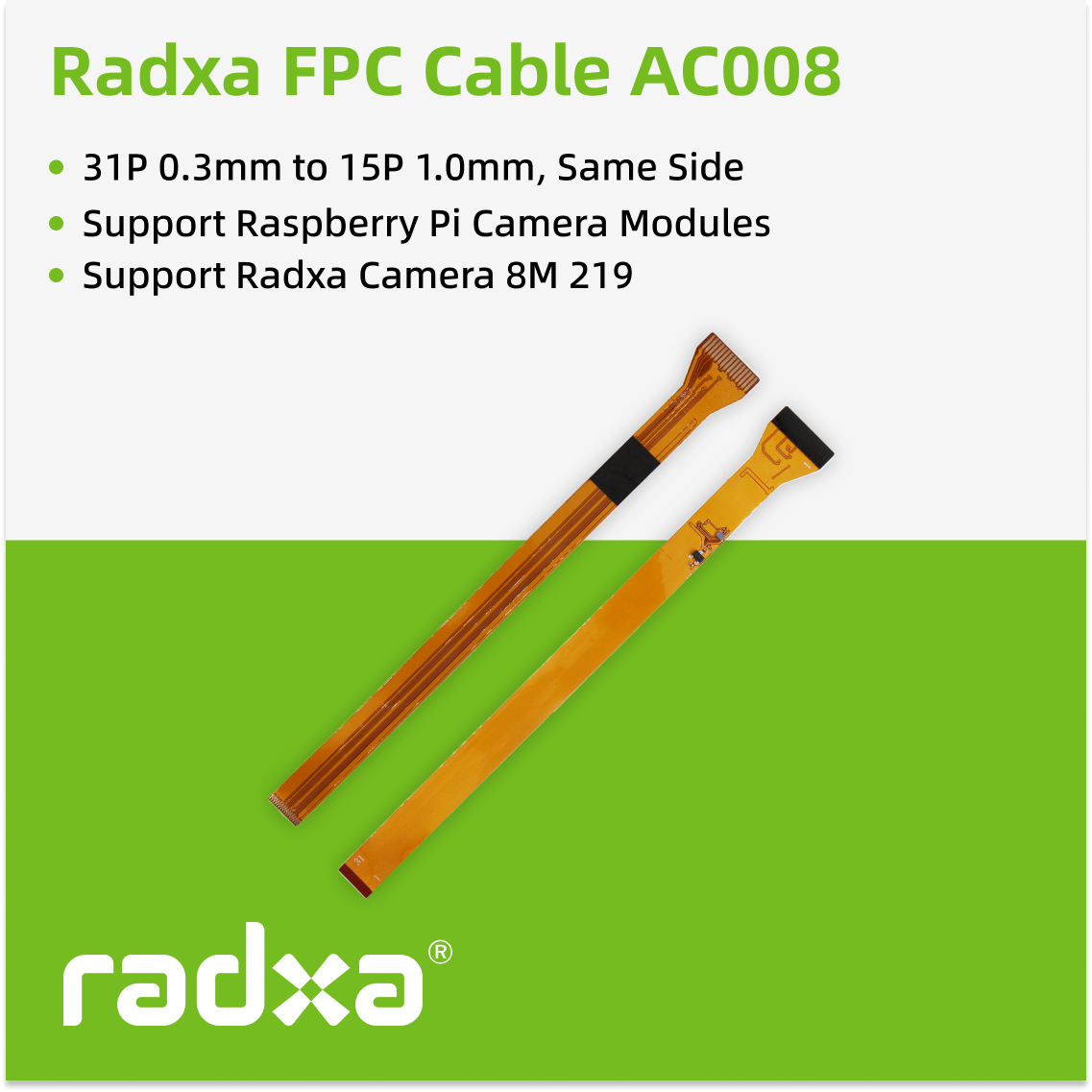 Radxa Camera FPC Cable for Cam - Pi Camera Cable ulasan dan harga
