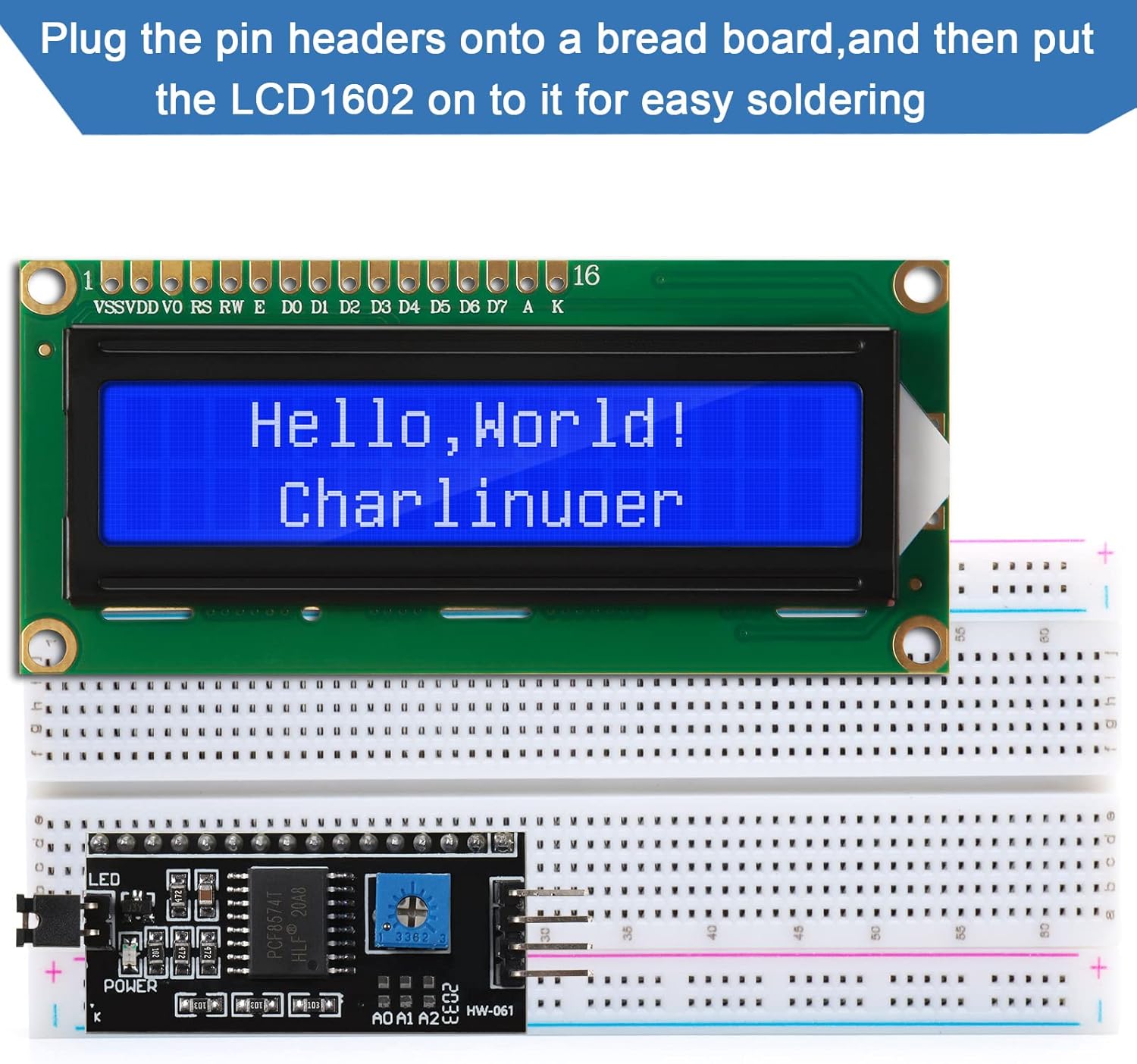 1Set 1602 LCD 20*4 Blue Screen - Raspberry Pi 4 ulasan dan harga