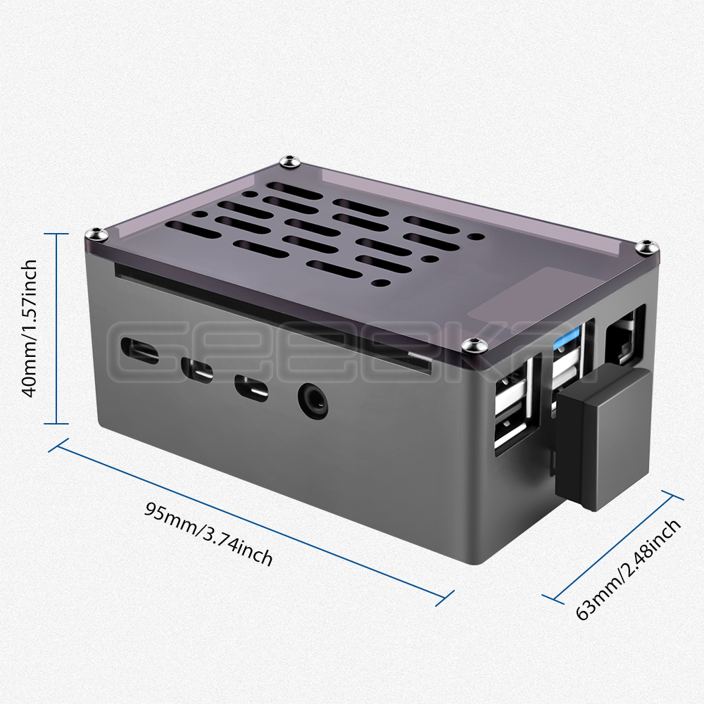 GeeekPi  Aluminum Brick Case B - Pi Cooler ulasan dan harga