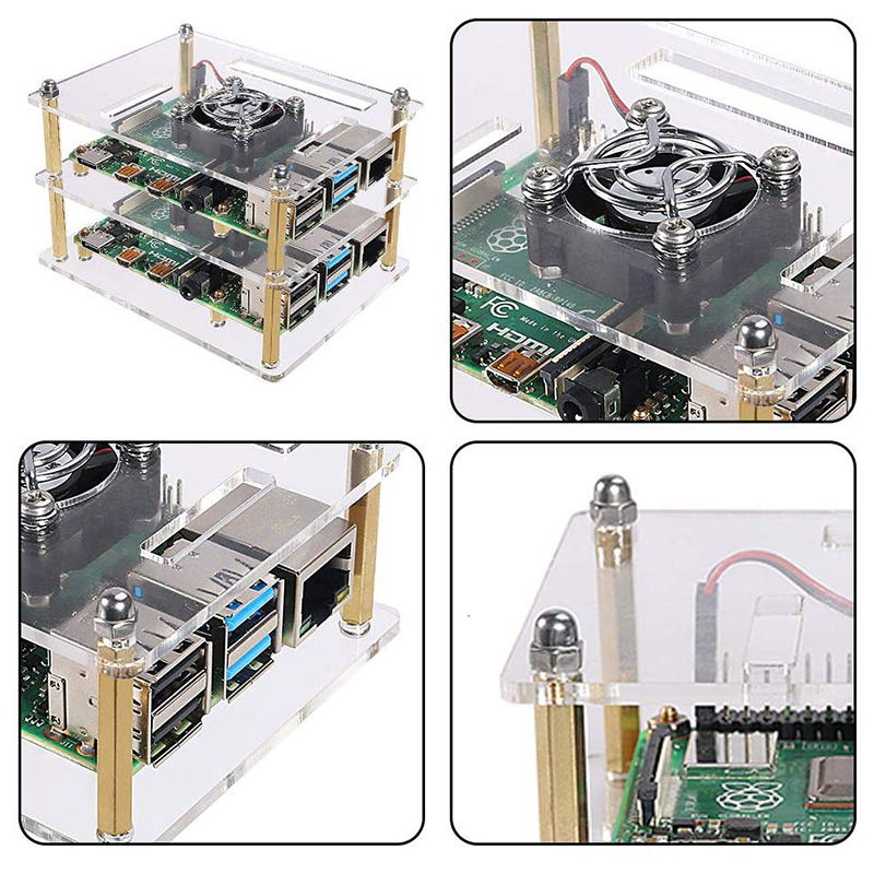 Raspberry Pi 4B 3B 3B+ 2B 15 L - Pi Cooler ulasan dan harga