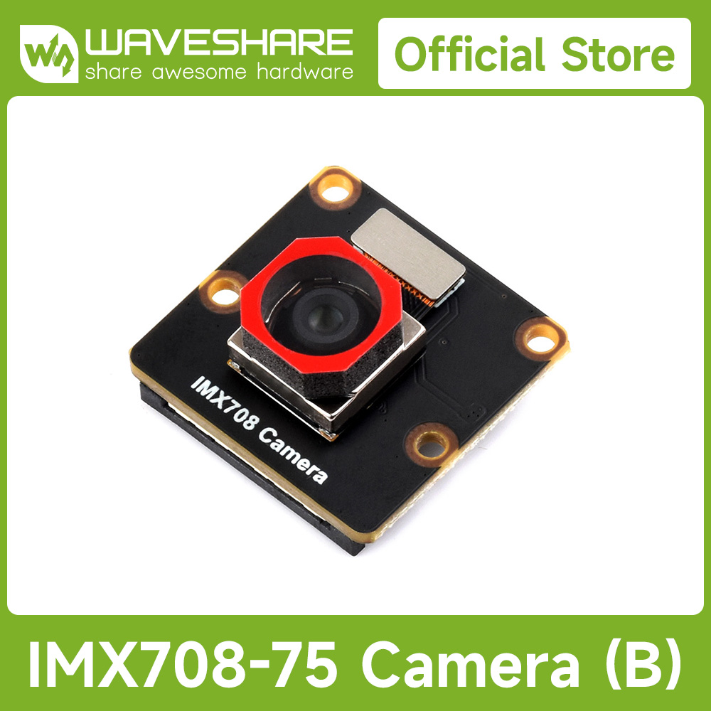 Waveshare IMX708 12MP High Res - Raspberry Pi Global Shutter Camera Imx296 ulasan dan harga