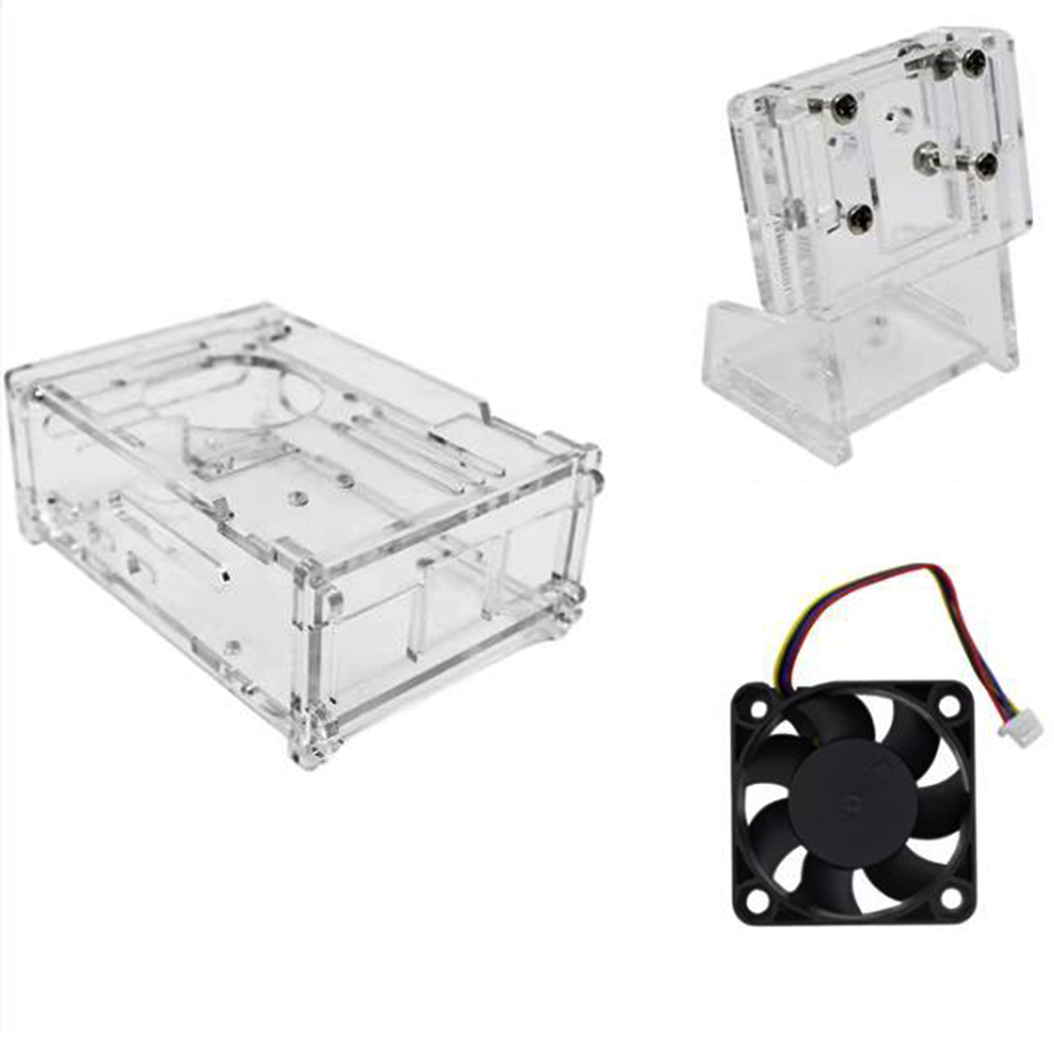 Raspberry Pi 5 Acrylic Case 40 - Pi Cooler ulasan dan harga