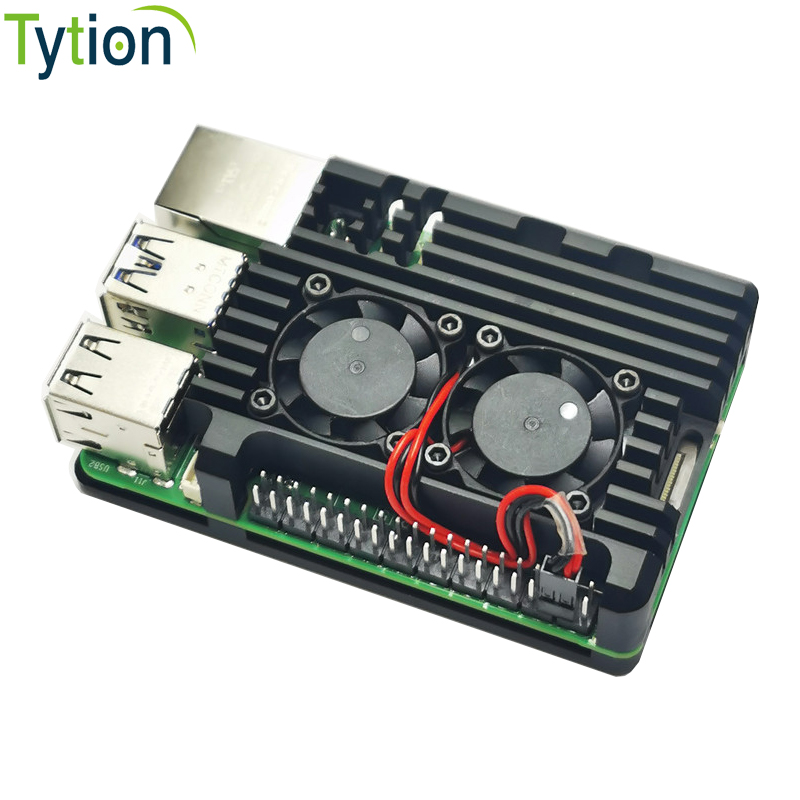 Raspberry Pi 5 Case Dual Fan H - Pi 5 Case ulasan dan harga